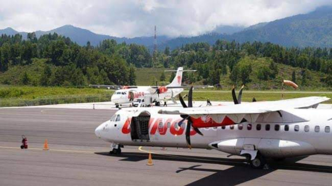 Avión de aire de alas en NTT