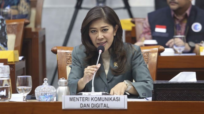 Menkomdigi Meutya Hafid.