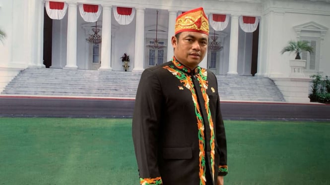 Wakil Presiden Majelis Adat Dayak Nasional (MADN) Rahmat Nasution Hamka