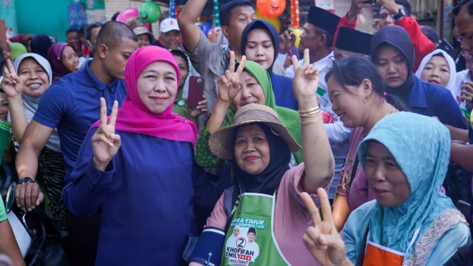 Bakal calon gubernur Jawa Timur Khofifah Indar Parawansa