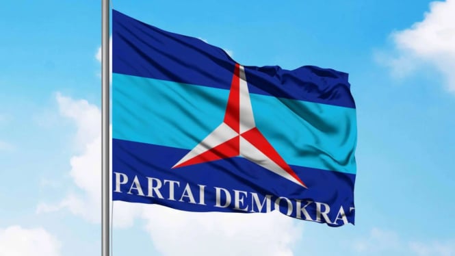 Bendera Partai Demokrat