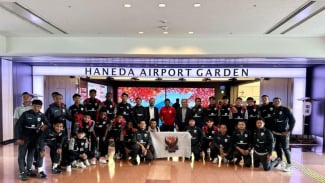 Timnas Indonesia U-20 Sudah Tiba di Jepang Berkekuatan 30 Pemain