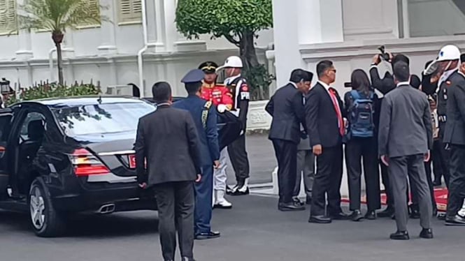 Presiden Prabowo Subianto Terima Kunjungan PM Singapura Lawrence Wong di Istana