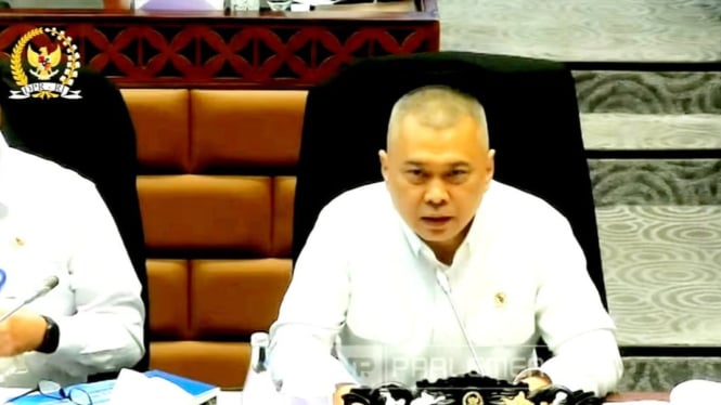 [dok. Menteri Perhubungan, Dudy Purwagandhi, dalam rapat kerja dengan Komisi V DPR RI, Rabu, 6 November 2024]