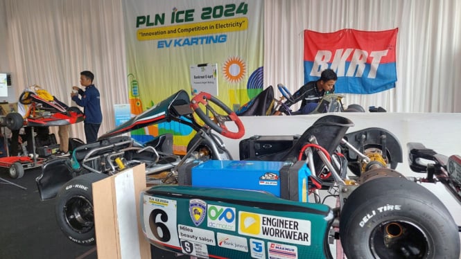 Kompetisi rancang bangun gokart PLN ICE 2024