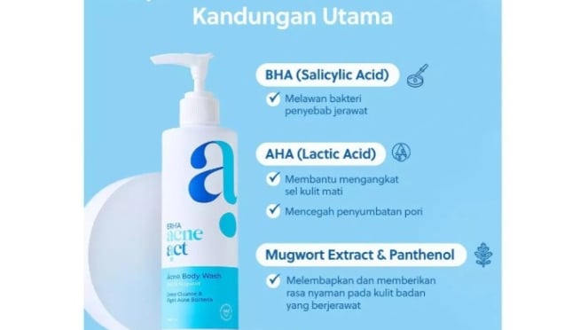 ERHA Acneact Sabun Mandi Jerawat BHA & Mugwort