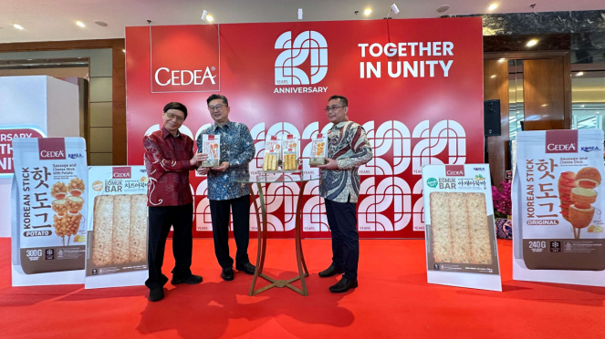 Cedea Merayakan 20 tahun di pasar kuliner Indonesia