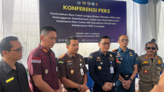 Kerja Sama Bea Cukai-Polri Bongkar Kasus Narkotika di Perairan Aceh Tamiang