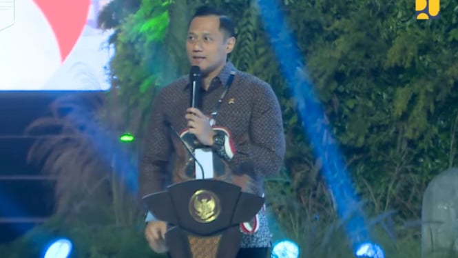 Menko Bidang Infrastruktur dan Pembangunan Kewilayahan, Agus Harimurti Yudhoyono