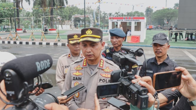 Kapolres Metro Tangerang Kota Kombes Pol Zain Dwi Nugroho