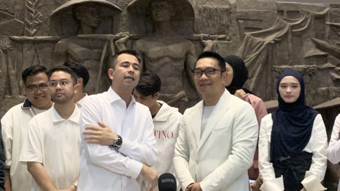 Raffi Ahmad dan Ridwan Kamil