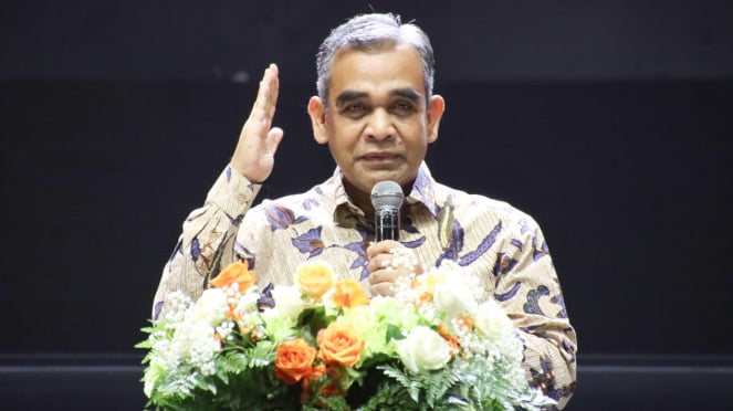 Ketua MPR RI Ahmad Muzani dalam forum National Building Nation Conference 2024