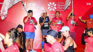 IFG Labuan Bajo Marathon 2024, Peserta Menikmati Keindahan Setiap Sudut Labuan Bajo