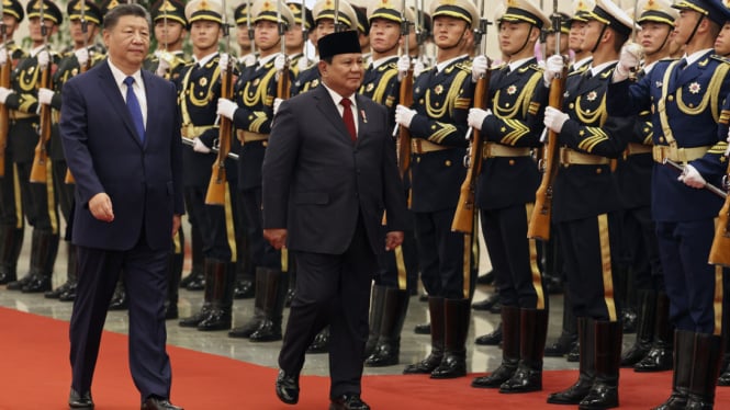 Pertemuan Presiden Prabowo dengan Presiden China Xi Jinping