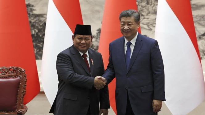 Pertemuan Presiden Prabowo dengan Presiden China Xi Jinping