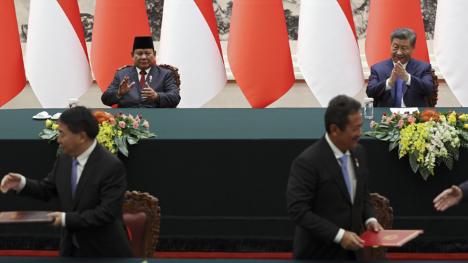 Pertemuan Presiden Prabowo dengan Presiden China Xi Jinping