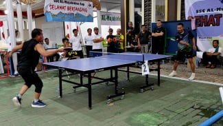 Turnamen Tenis Meja SSC Al Mujahidien Cup 2024 Jadi Ajang Mempererat Silaturahmi