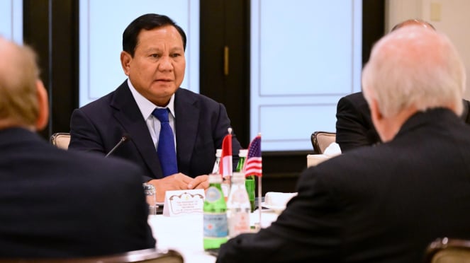 El Presidente Prabowo Subianto se reunió con los Estados Unidos de Indonesia