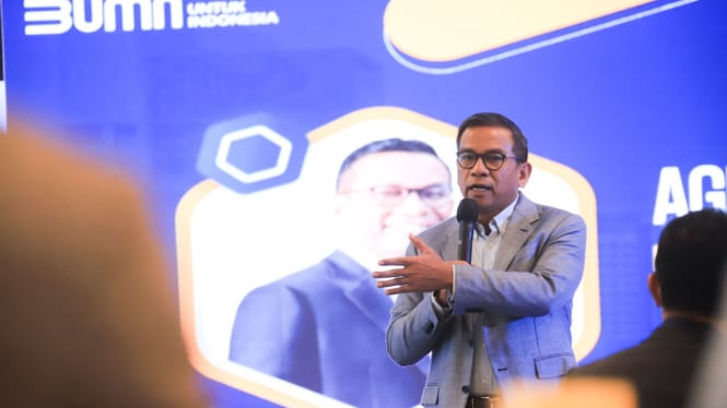 Direktur Bisnis Wholesale dan Kelembagaan BRI, Agus Noorsanto