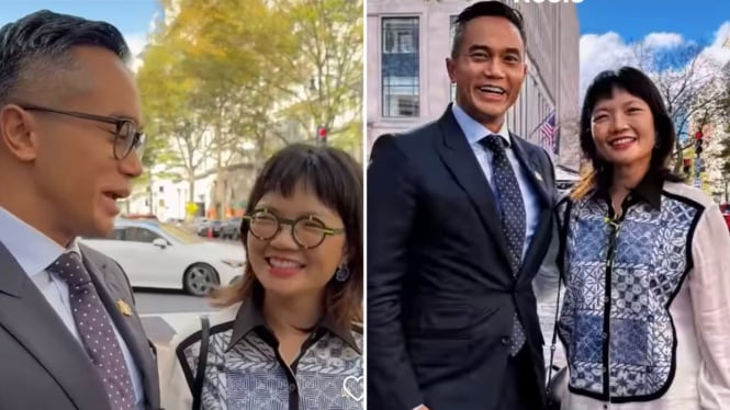 Ketum KADIN Anindya Bakrie dan Wamen Stella Christie