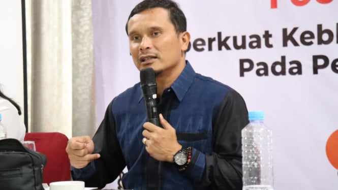 Koordinator Divisi Hubungan Masyarakat, Data Informasi Bawaslu Sumut, Saut Boangmanalu.(dok Bawaslu Sumut)