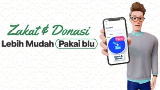 Bayar Zakat dan Donasi Kini Bisa Lewat blu by BCA Digital, Begini Caranya!