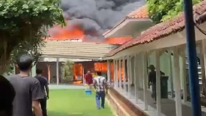 Rumah Sakit (RS) Dera As-Syifa Banjarharjo, Brebes, kebakaran