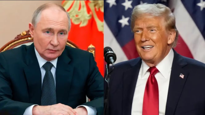 Donald Trump dan Vladimir Putin