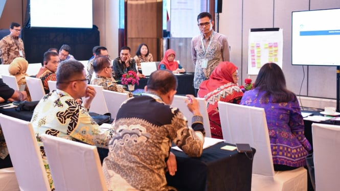 Rapat Koordinasi (Rakor) Evaluasi Kebijakan Pendidikan Dasar dan Menengah (Dok. Kemendikdasmen)