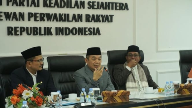 Ketua Fraksi PKS di DPR Jazuli Juwaini.