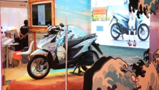 Desain Futuristik, Honda BeAT X Kobo Kaneru Jadi Bintang Anime di ICC 2024