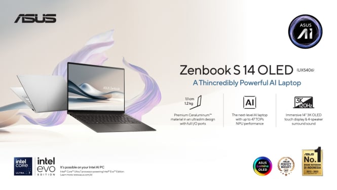 ASUS Zenbook S 14 OLED