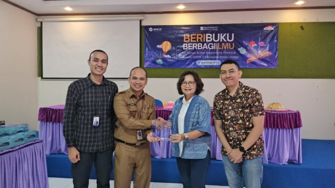 SANF gelar seremoni simbolik kegiatan “Beri Buku, Berbagi Ilmu”