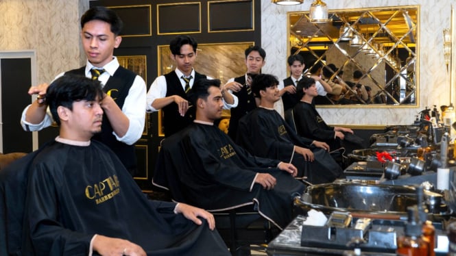 Ilustrasi Barbershop