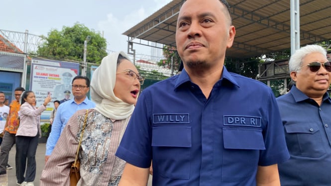 Willy Aditya sidak Rutan Salemba, Jakarta Pusat