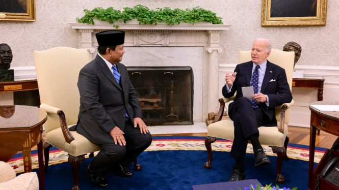 Pertemuan Presiden Prabowo dengan Presiden AS Joe Biden