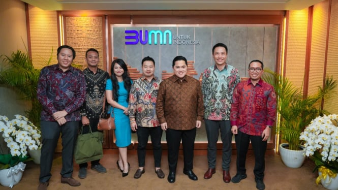 Menteri BUMN Erick Thohir menggandeng Amazon Web Services [dok. Humas Kementerian BUMN]