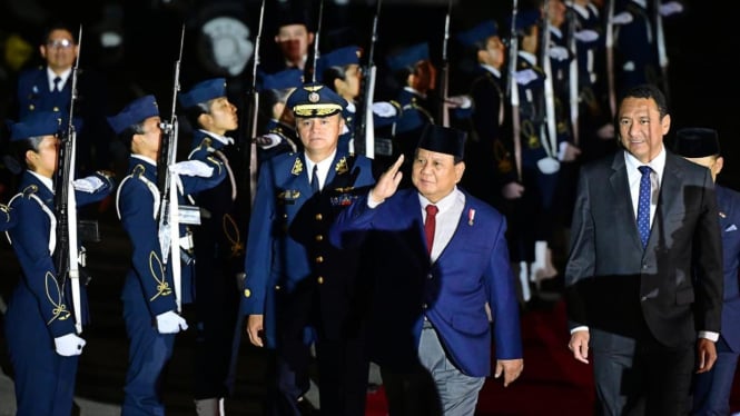 Prabowo Tiba di Peru Untuk Hadiri KTT APEC (Doc: Setpres)