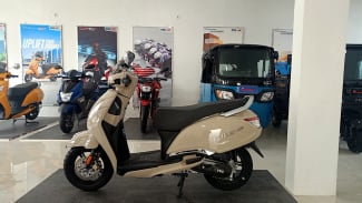 TVS Buka Diler Baru, Harga Motor Maticnya Diskon