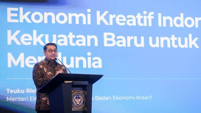 Menteri Ekonomi Kreatif, Teuku Riefky Harsya