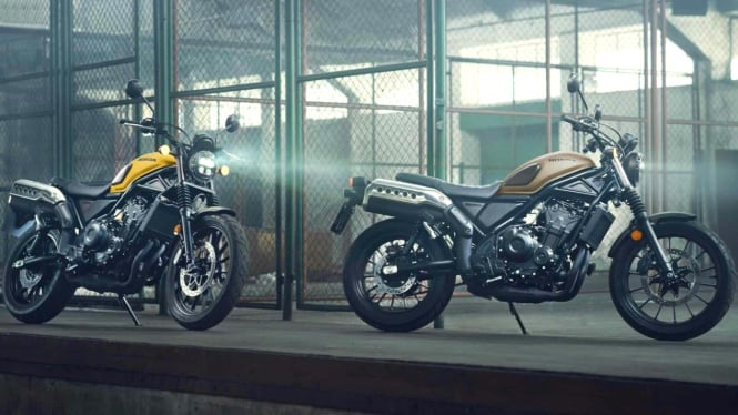 Honda CL500 Scrambler edisi 2025