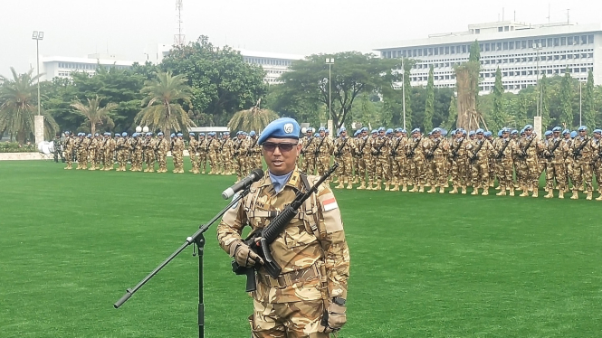 Jalankan Misi Perdamaian Dunia, 7 Prajurit Wanita TNI Siap Operasikan Alat Berat hingga Angkat Cangkul di Afrika Tengah