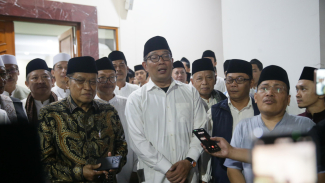 Ridwan Kamil Bersyukur Bisa Ketemu, Kiyai Said Aqil Siradj Puji RK Rajin Ibadah