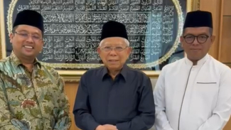 Mantan Wapres Ma'ruf Amin Dukung Andra Soni di Pilgub Banten 2024