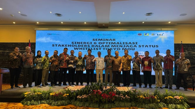 Seminar 'Sinergi dan Optimalisasi Peran Stakeholders dalam Mempertahankan Whitelist Tokyo MoU' [dok. Humas PT BKI]