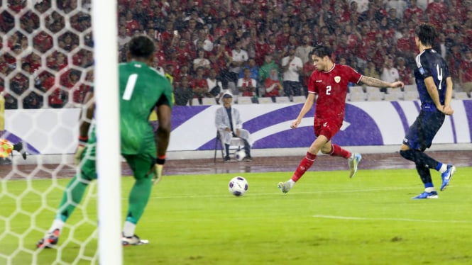 Kevin Diks, Timnas Indonesia vs Jepang di Kualifikasi Piala Dunia 2026