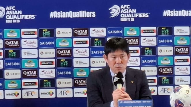 El entrenador en jefe de la selección japonesa es Hajime Moriyasu.