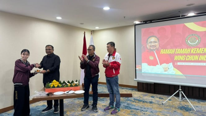 Ketua Umum Pengurus Besar (PB) Federasi Wing Chun Indonesia Yaqut Cholil Qoumas