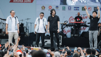 Dewa 19 hingga Hercules Hibur Konser Banten Maju Andra Soni