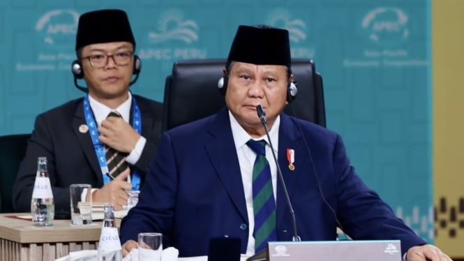 Presiden RI Prabowo Subianto di KTT APEC 2024